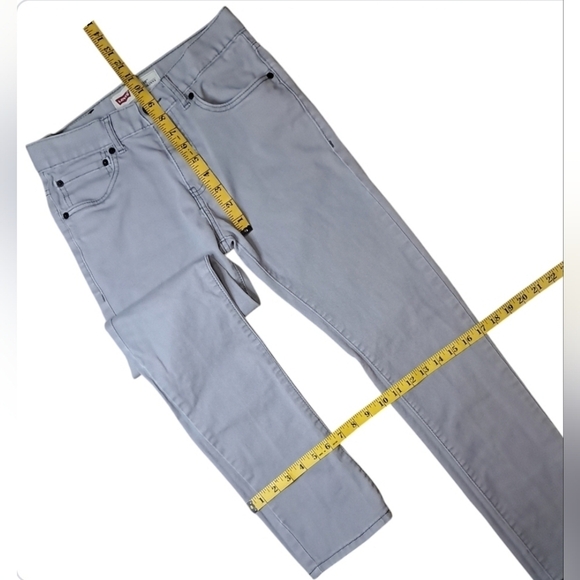 Levi’s 510 Super Skinny Fit Jeans Men’s 29 Grey Stretch Twill - Picture 10 of 16